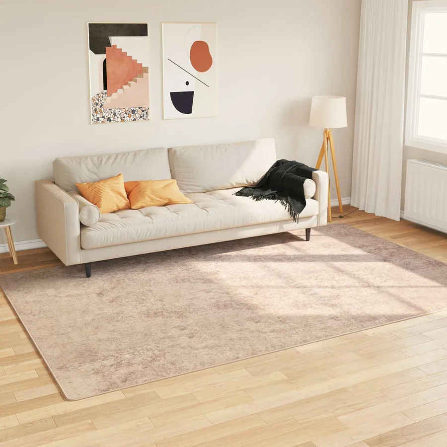 Coureur de Tapis MARSA Beige 190 x 300 cm Polyester et PVC