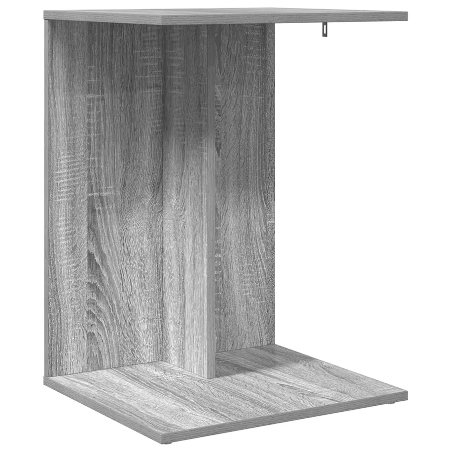 Table d'appoint Gris Sonoma 45 x 40 x 62,5 cm Bois d'ingénierie - 2