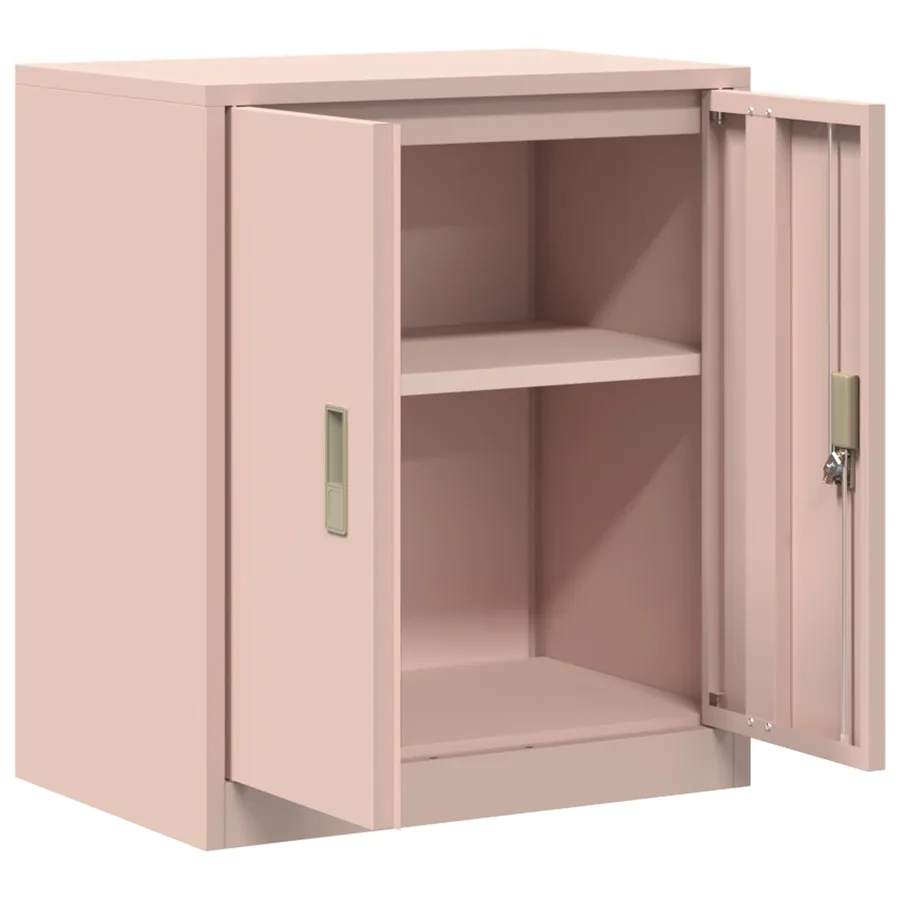 Armoire de rangement Rose 60 x 40 x 70 cm Acier - 5