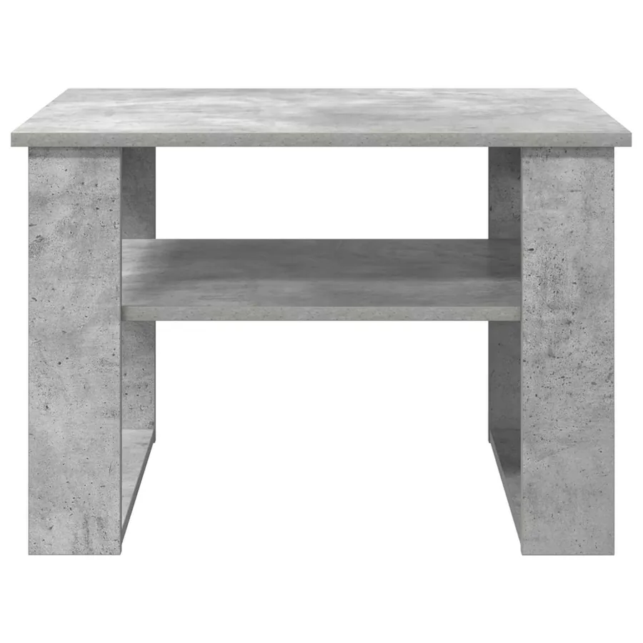 Table basse Gris béton 64 x 54 x 44 cm Bois d'ingénierie - 5