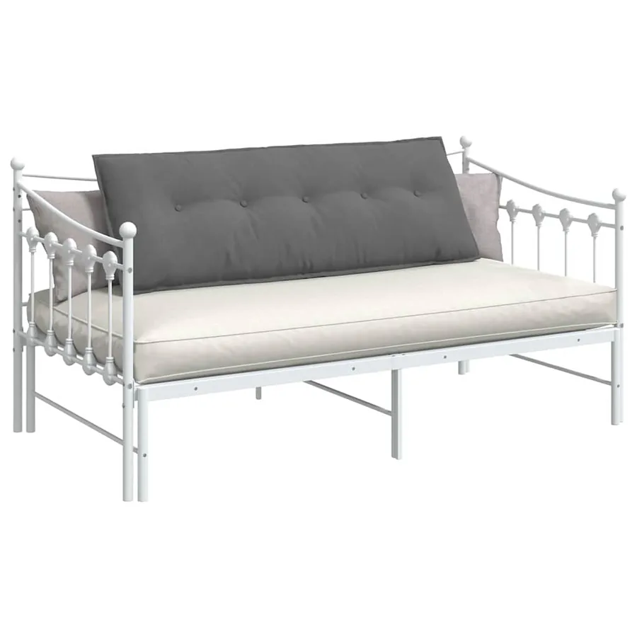 Coussin de Dos Gris foncé 140 x 50 cm Tissu en microfibre - 3