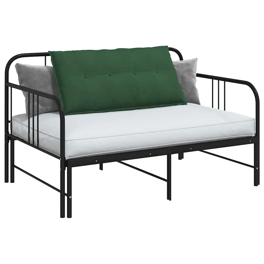 Coussin de Dos Vert Jungle 100 x 50 cm Tissu en velours côtelé - 3