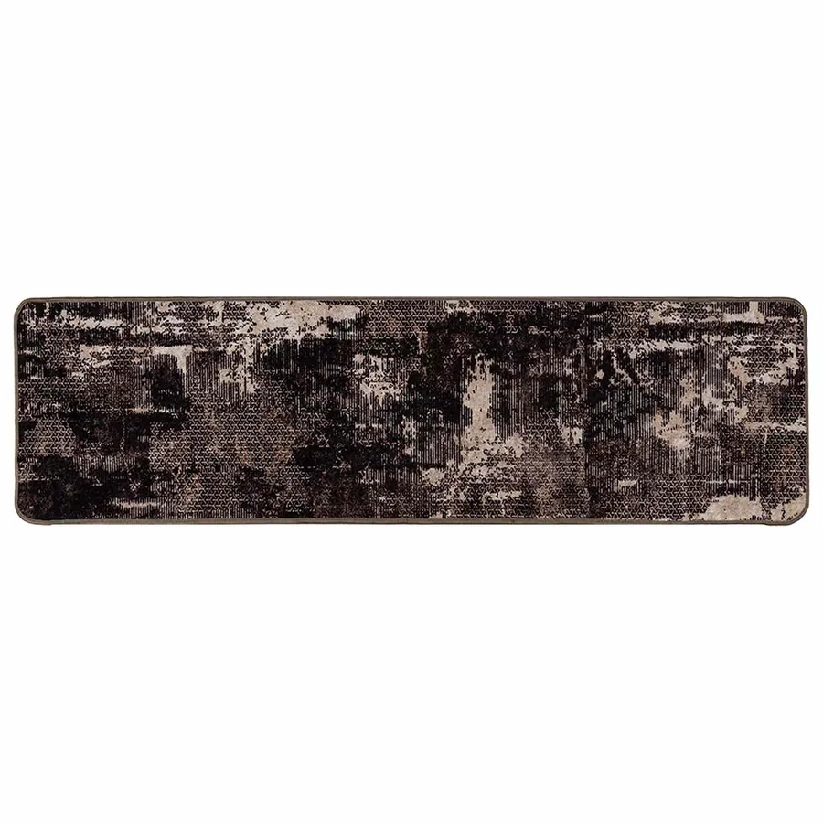 Coureur de Tapis MARSA Noir 50 x 200 cm Polyester et PVC - 2