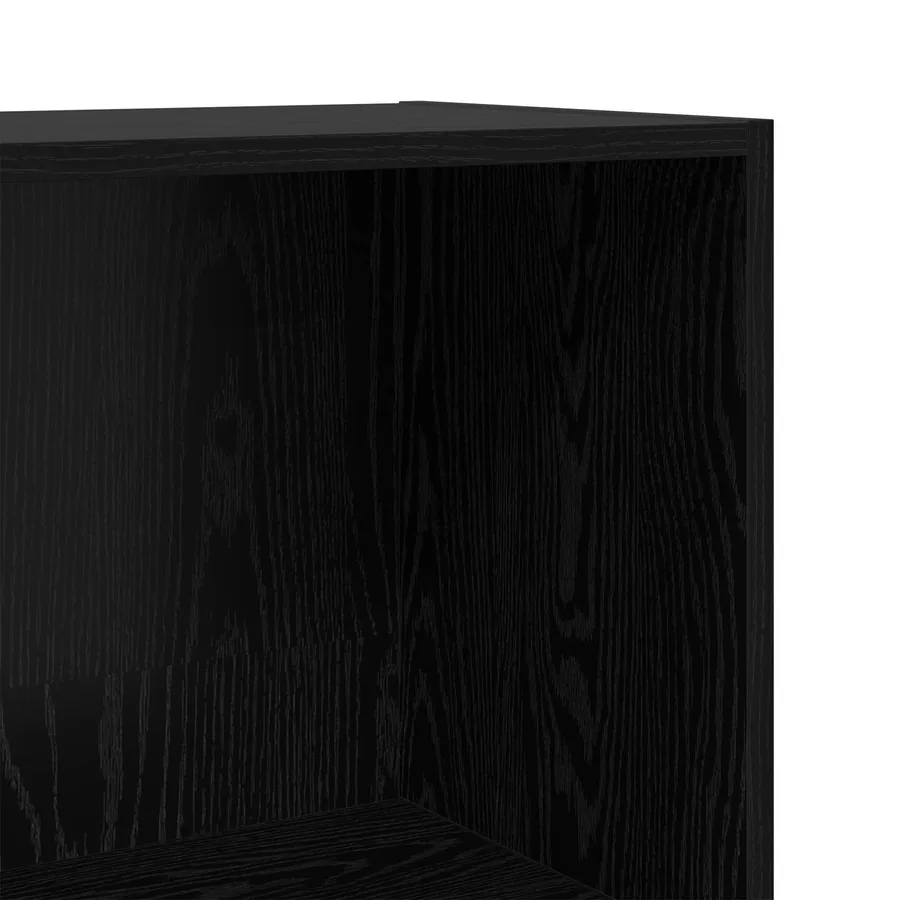 Étagère Chêne noir 80 x 30 x 114 cm Bois d'ingénierie - 7