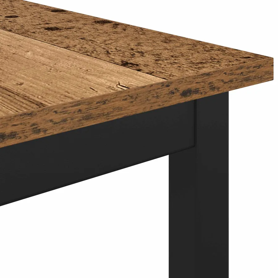 banc Bois ancien 110 x 35 x 45 cm Bois d'ingénierie - 7