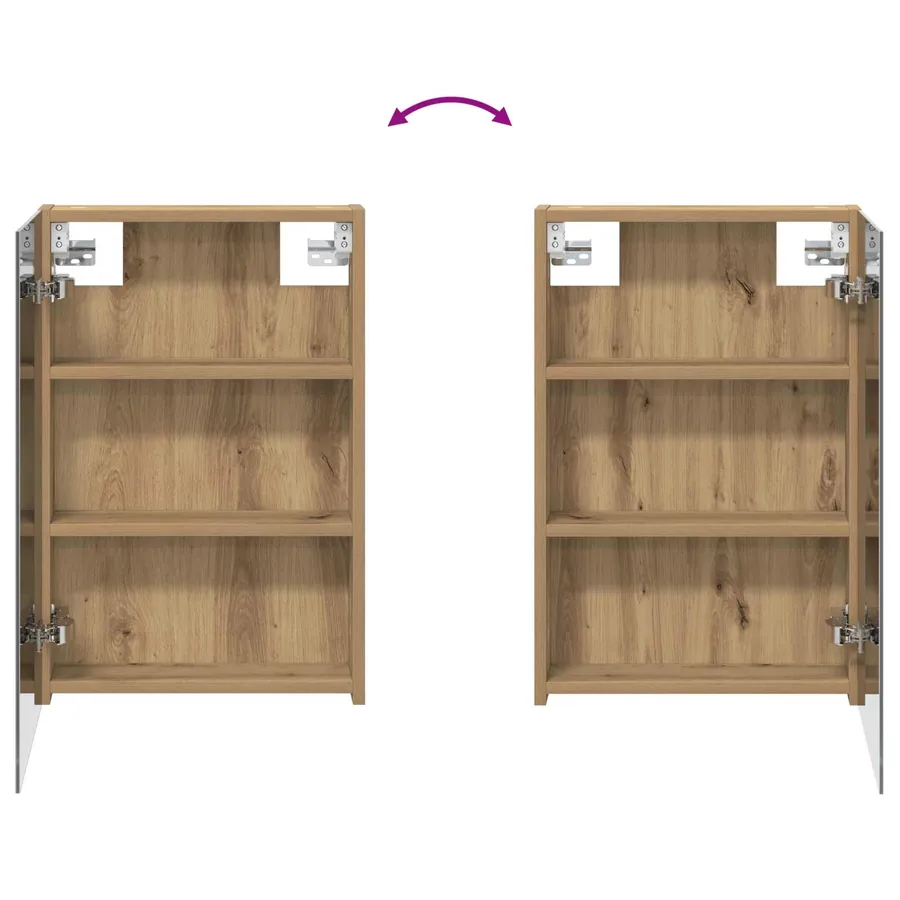 Ensemble de Meubles de Salle de Bain 3 pc 100 x 10,5 x 60,5 cm - 11