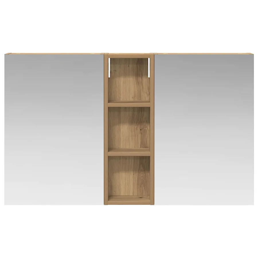 Ensemble de Meubles de Salle de Bain 3 pc 100 x 10,5 x 60,5 cm - 6