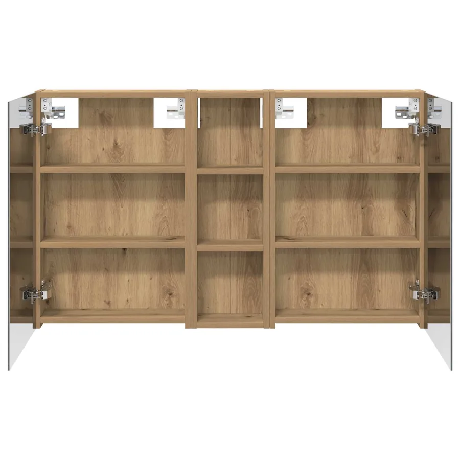 Ensemble de Meubles de Salle de Bain 3 pc 100 x 10,5 x 60,5 cm - 7