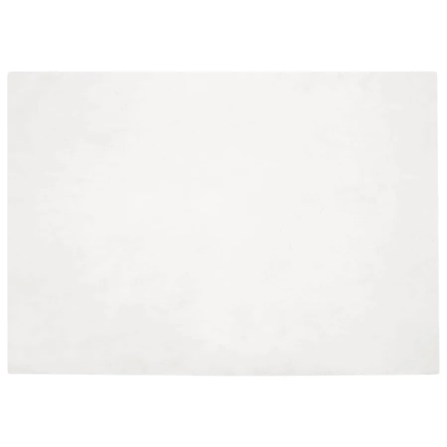 Tapis antidérapant en fausse de lapin OLITE Blanc 160 x 230 cm - 2
