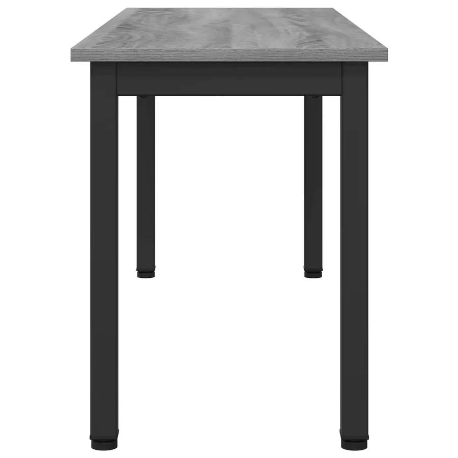 banc Gris Sonoma 110 x 35 x 45 cm Bois d'ingénierie - 6