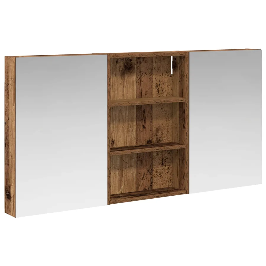 Ensemble de Meubles de Salle de Bain 3 pcs 120 x 10,5 x 60,5 cm - 2