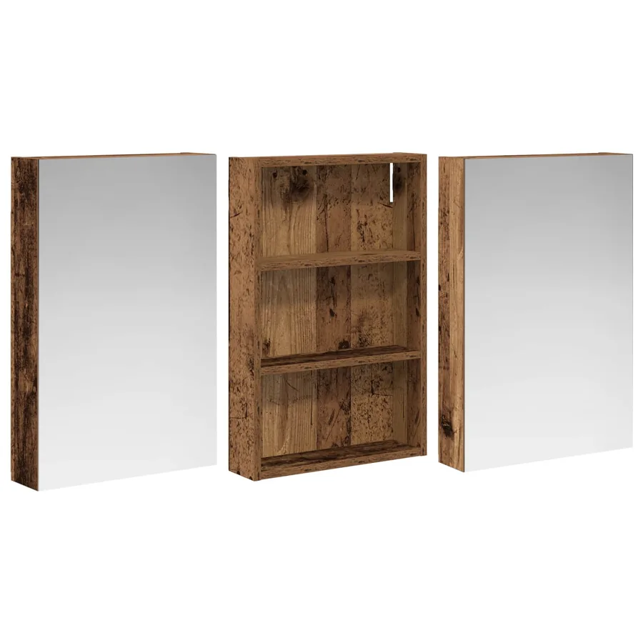 Ensemble de Meubles de Salle de Bain 3 pcs 120 x 10,5 x 60,5 cm - 5