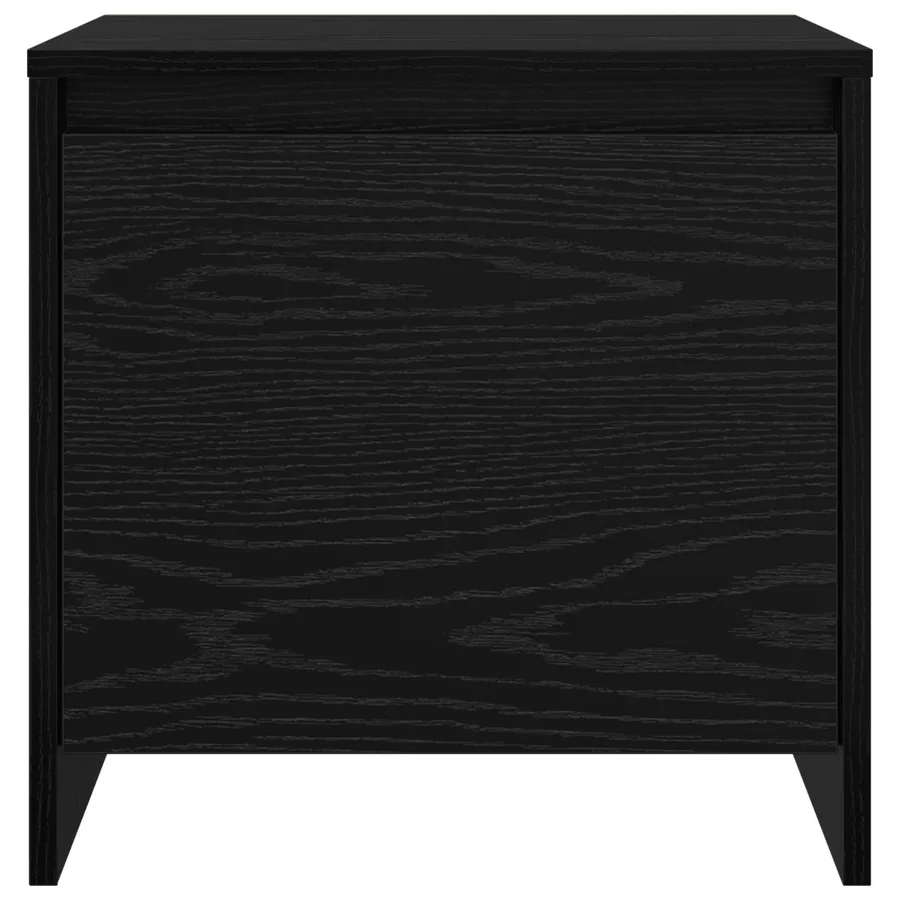 Cabinet de chevet Chêne noir 45 x 34 x 44,5 cm - 7