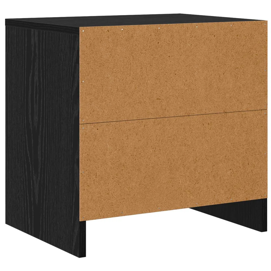 Cabinet de chevet Chêne noir 45 x 34 x 44,5 cm - 9