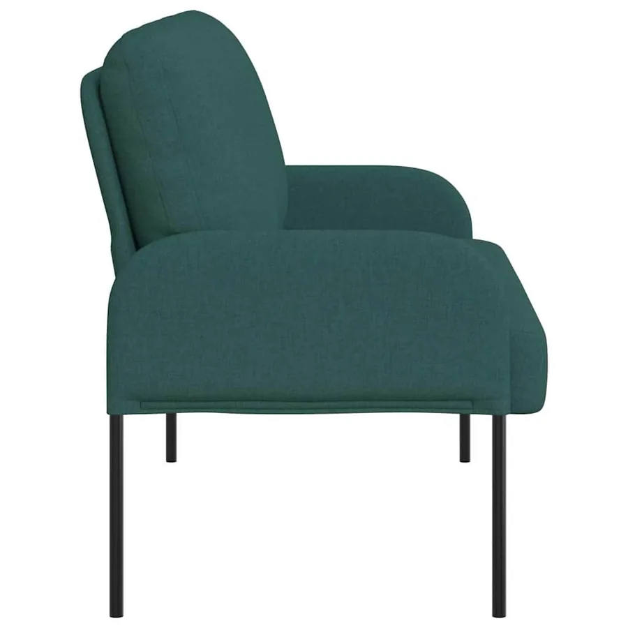 Canapés avec coussin 110cm Vert foncé Contreplaqué - 5