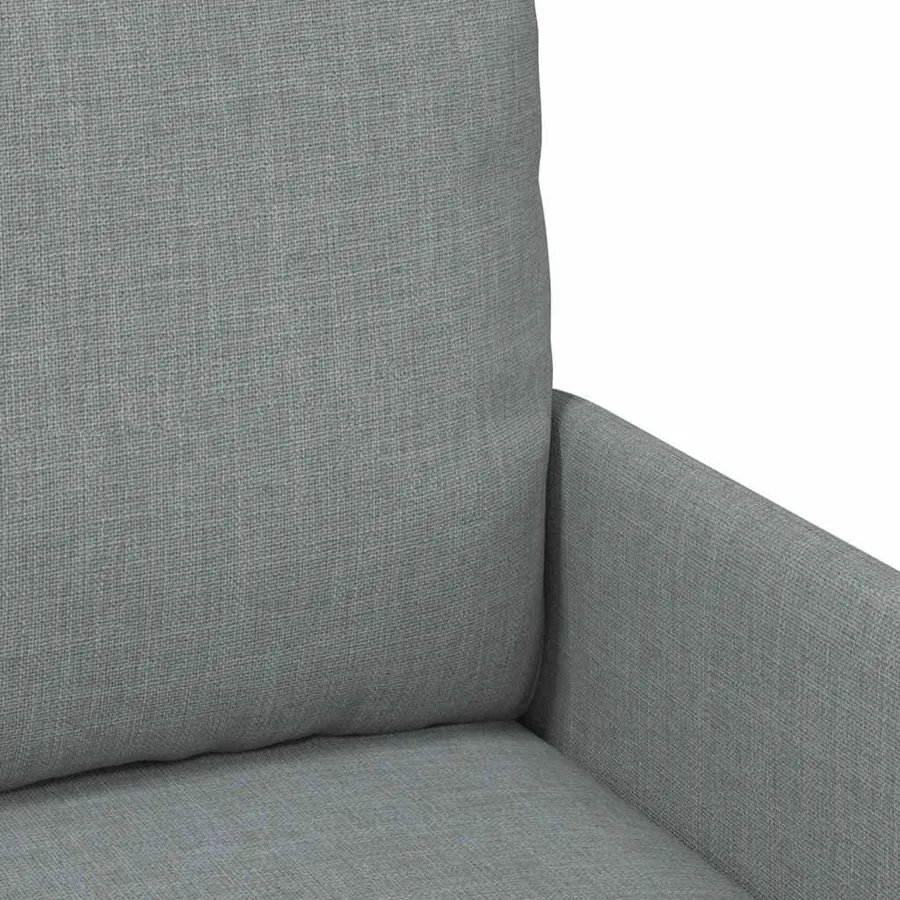 Canapés avec coussin 110cm Gris clair Contreplaqué - 7