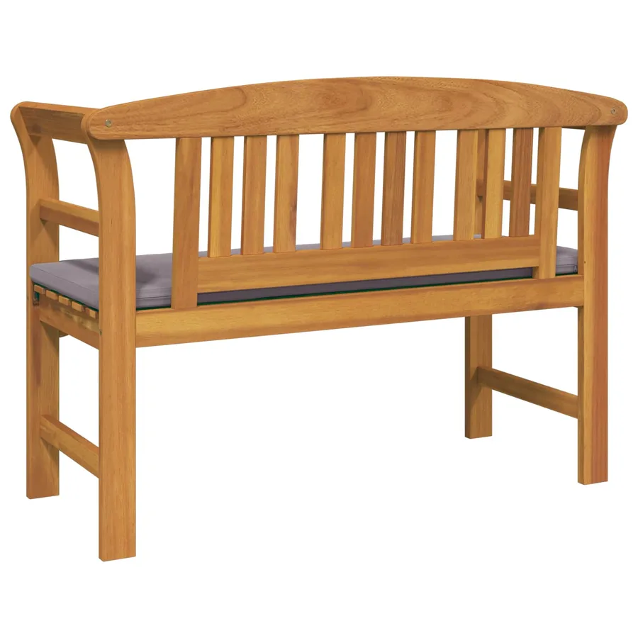 Banc rose Naturel 114 x 46 x 82,5 cm Bois d'Acacia Massif - 6