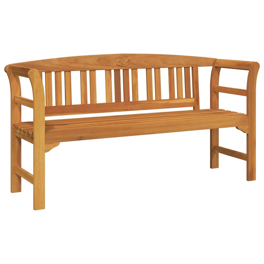 Ensemble de salon Rose de jardin 4 pcs Bois d'Acacia Massif - 6