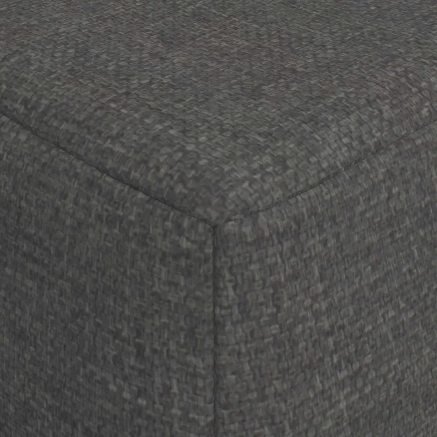 Canapé-lit pliable Gris foncé 60 x 70 x 41 cm Tissu - 7