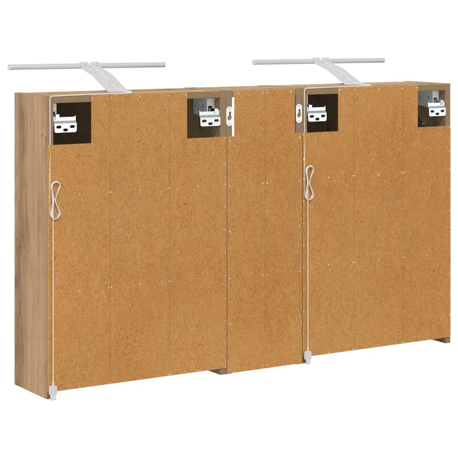 Ensemble de Meubles de Salle de Bain 3 pc 106 x 16 x 62,5 cm - 9