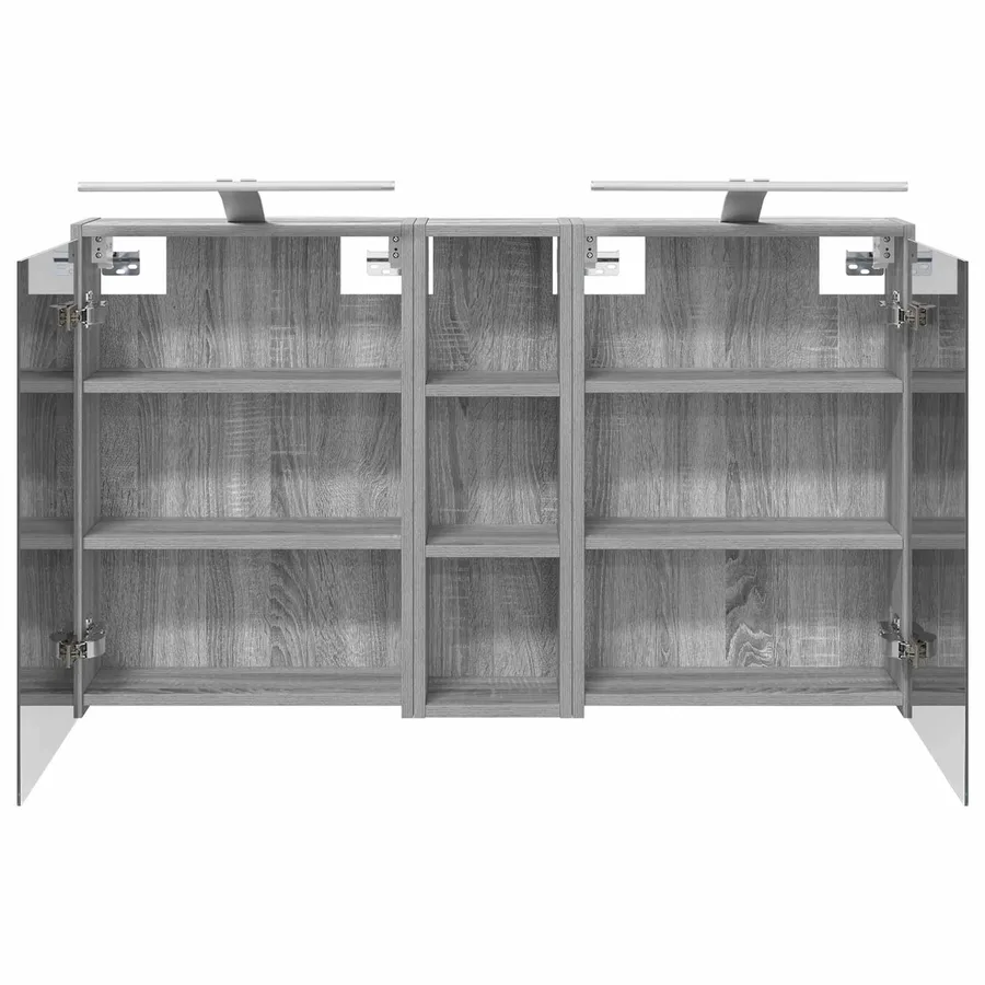 Ensemble de Meubles de Salle de Bain 3 pcs 106 x 16 x 62,5 cm - 7