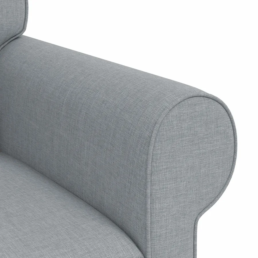 Ensemble de Canapés 2 pcs Gris clair 175 x 82 x 80 cm tissu - 7