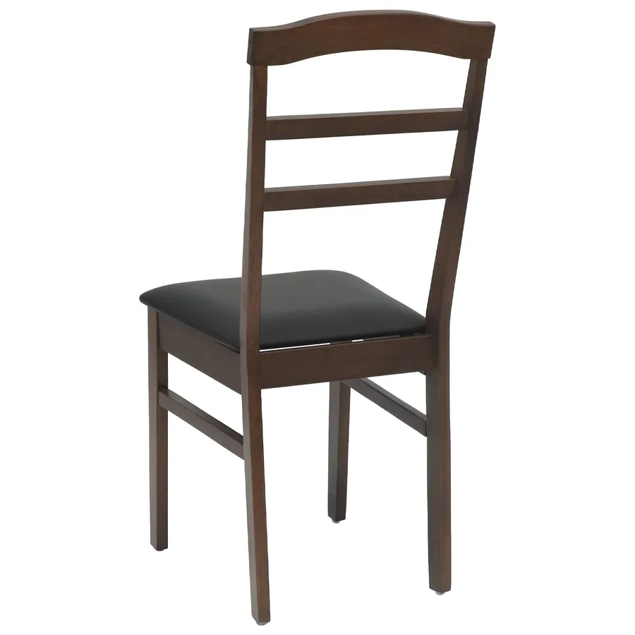 Chaise de salle à manger 2 pcs Marron clair et noir - 7