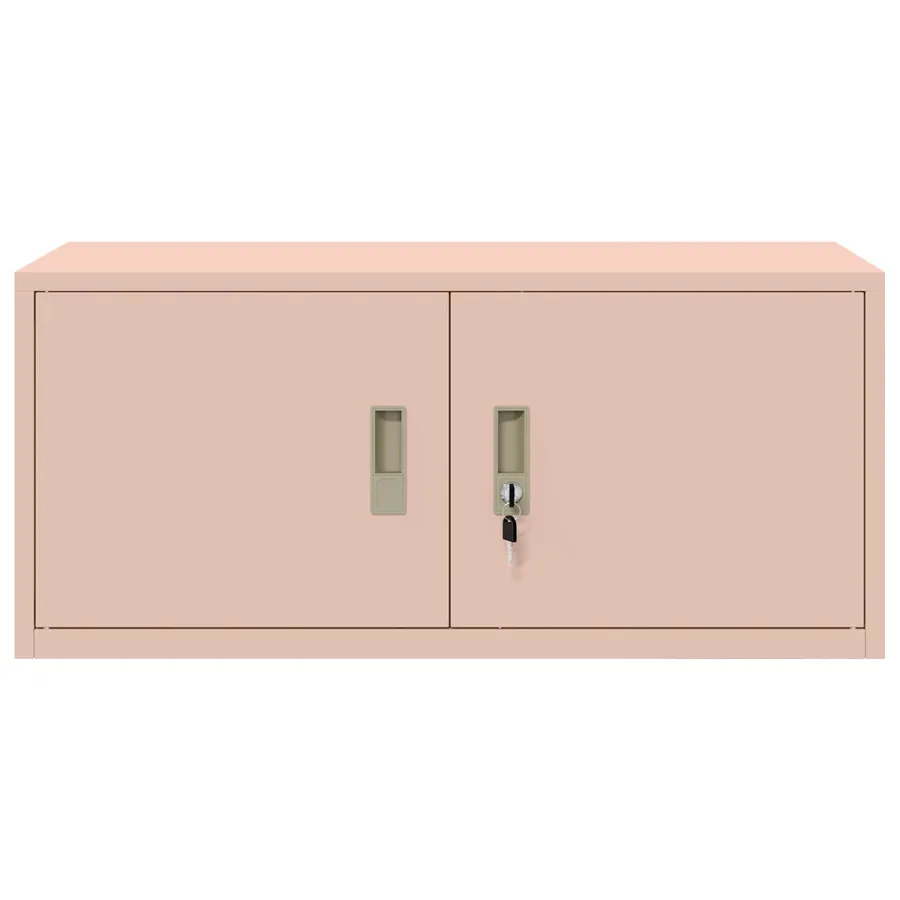 Armoire de rangement Rose 90 x 40 x 40 cm Acier - 6