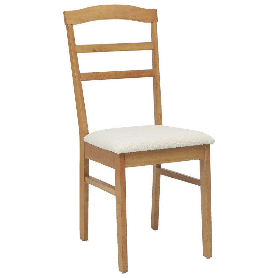 Chaise de salle à manger 2 pcs Naturel et clair - 4