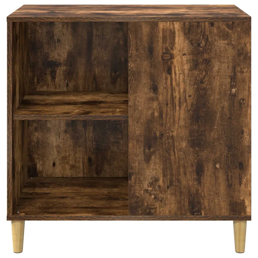 Maison pour chat Chêne fumé 72 x 42.5 x 70 cm Bois d'ingénierie - 6