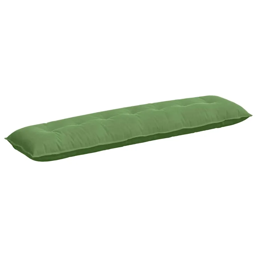 Coussin de Dos Vert clair 200 x 50 cm Tissu en velours côtelé - 2