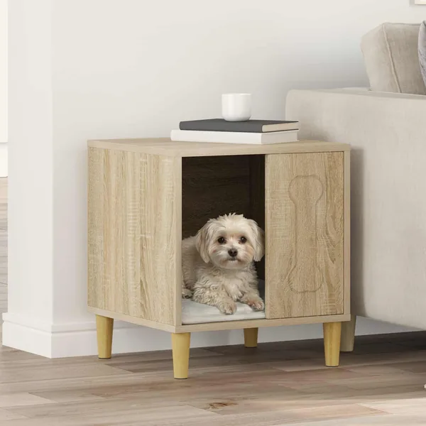 Maison pour Chiens Sonoma 44 x 42 x 49 cm Bois d'ingénierie
