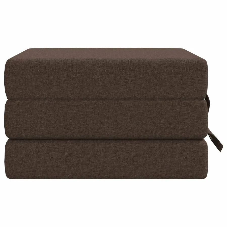 Canapé-lit pliable 90 x 67 x 45 cm Taupe - 4