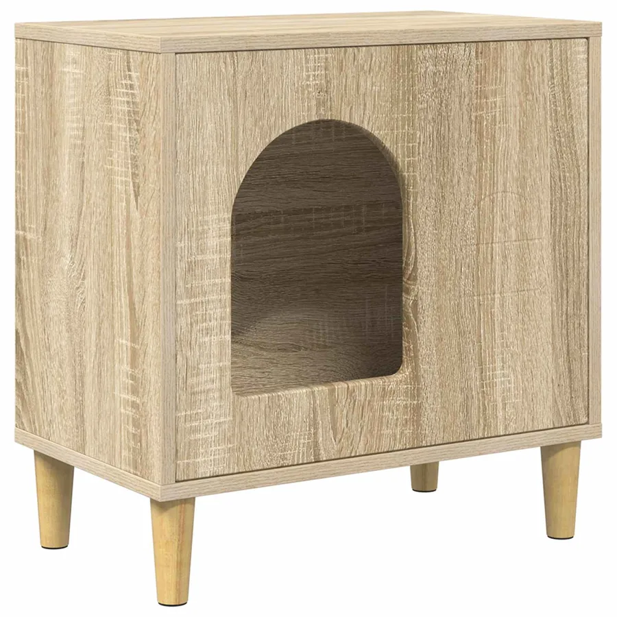 Maison pour chat Sonoma 51 x 30 x 52 cm Bois d'ingénierie - 2