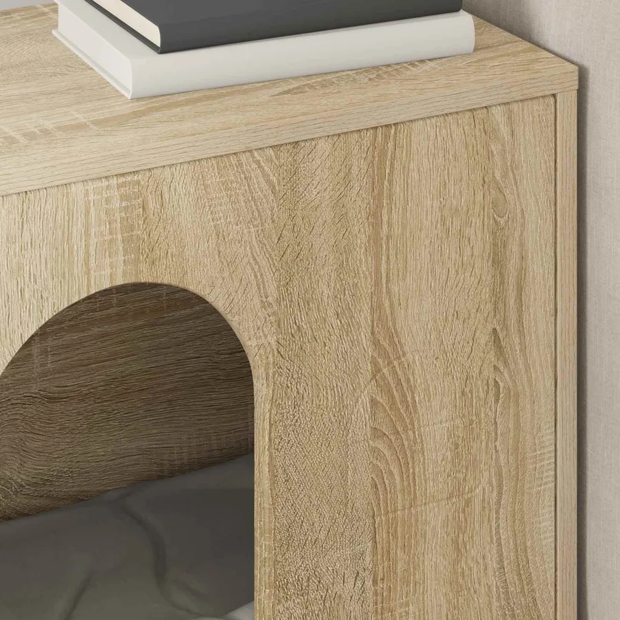 Maison pour chat Sonoma 51 x 30 x 52 cm Bois d'ingénierie - 4