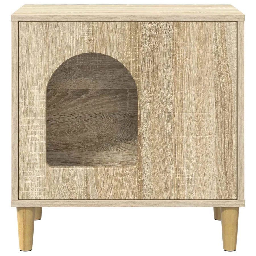 Maison pour chat Sonoma 51 x 30 x 52 cm Bois d'ingénierie - 5