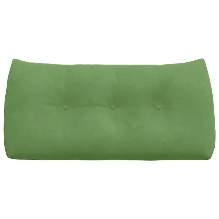 Coussin de Dos Vert clair 100 x 24 x 50 cm Velours - 6