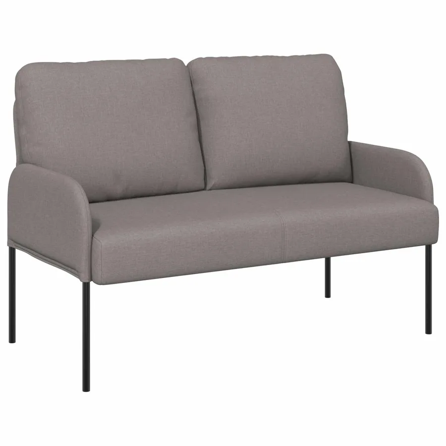 Ensembles de canapés 3 pcs Taupe 115 x 56 x 80 cm Contreplaqué - 5