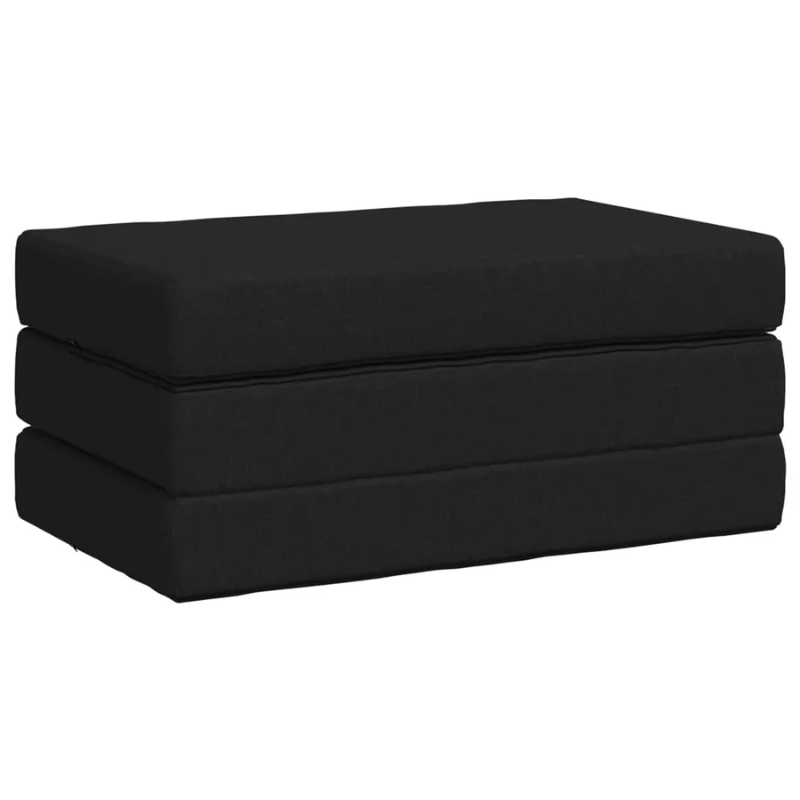 Canapé-lit pliable 80 x 67 x 45 cm Noir - 3