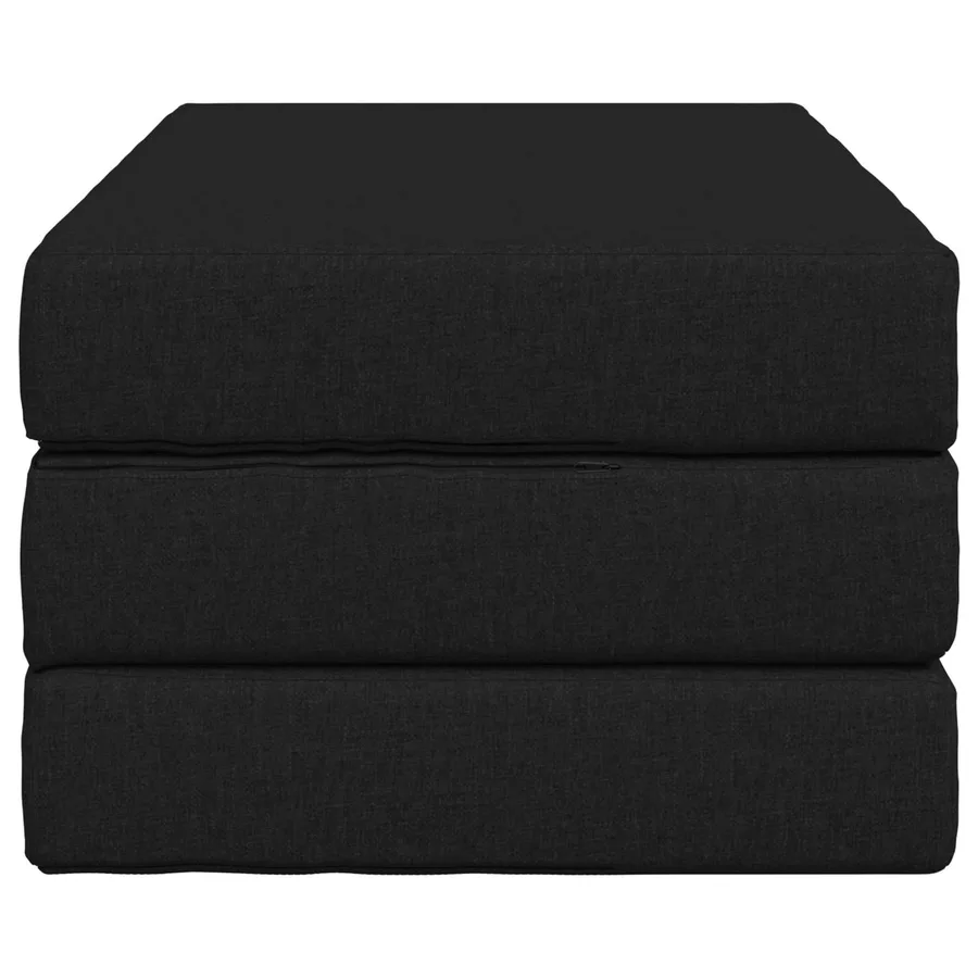 Canapé-lit pliable 80 x 67 x 45 cm Noir - 4