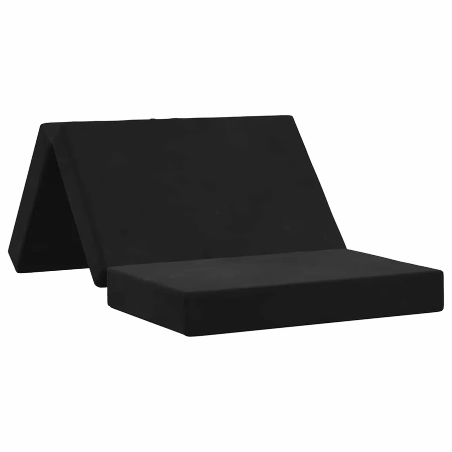 Canapé-lit pliable 80 x 67 x 45 cm Noir - 2