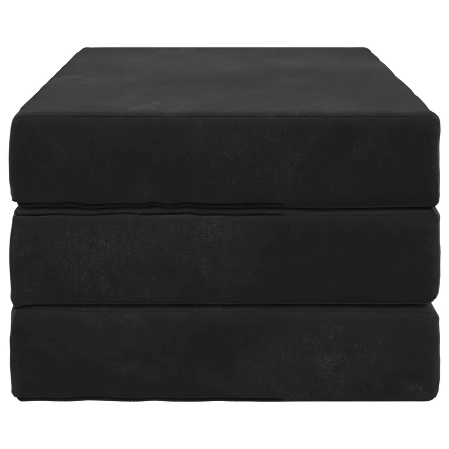 Canapé-lit pliable 80 x 67 x 45 cm Noir - 4