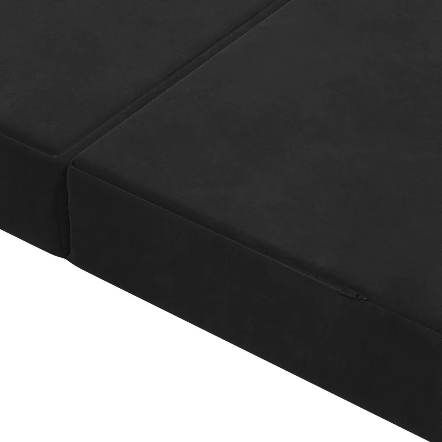 Canapé-lit pliable 80 x 67 x 45 cm Noir - 7