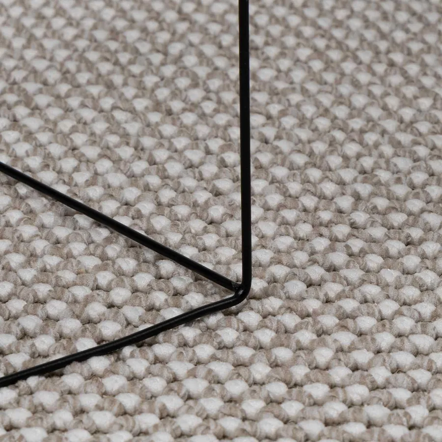 Tapis de surface LUGO Crème et Taupe 230 x 160 cm Polyester - 6
