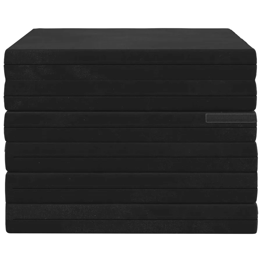 Canapé-lit pliable 140 x 67 x 45 cm Noir - 5