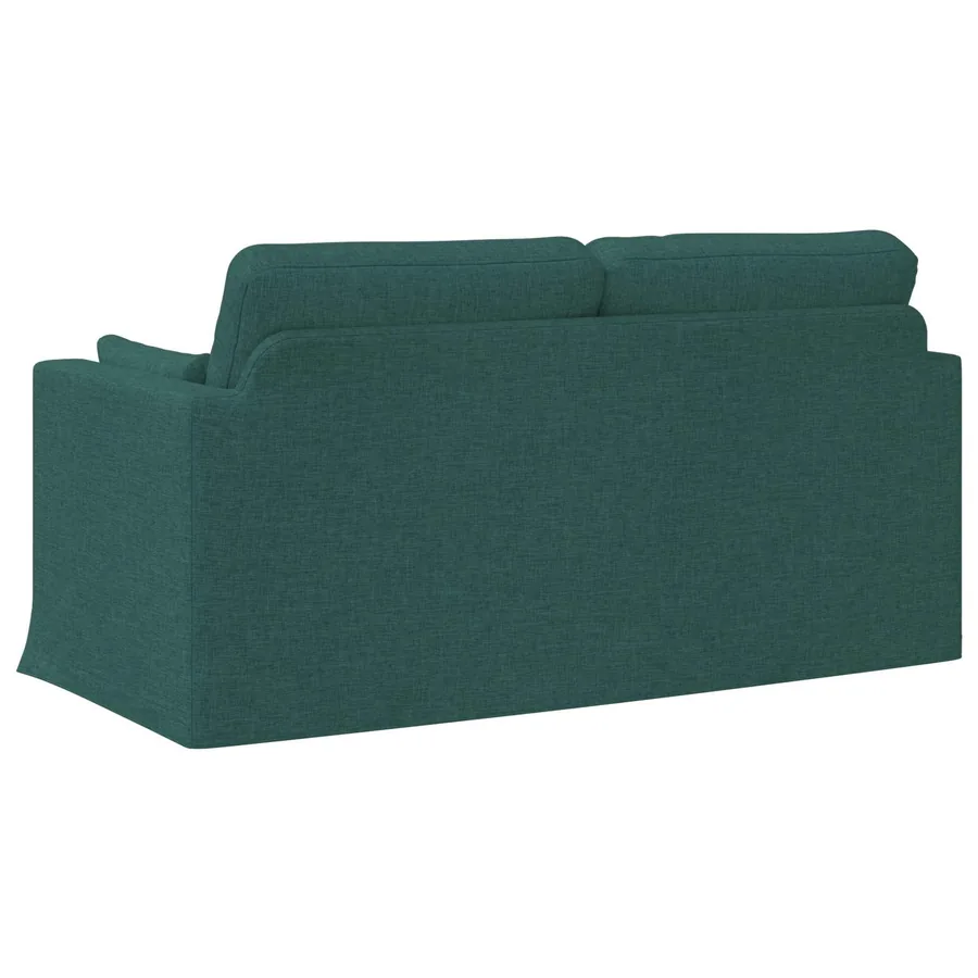 Canapé Vert foncé 158 x 78 x 80 cm tissu - 6