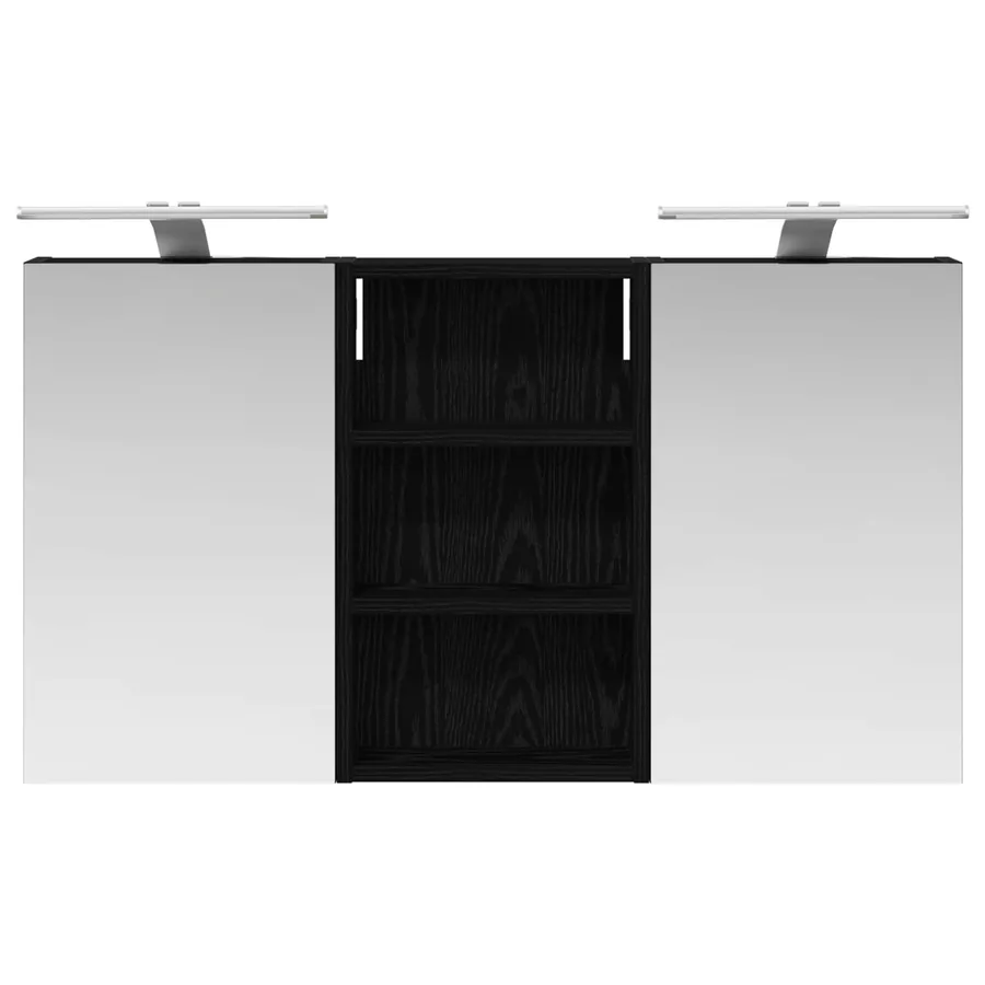 Ensemble de Meubles de Salle de Bain 3 pcs 90 x 10,5 x 50 cm - 6