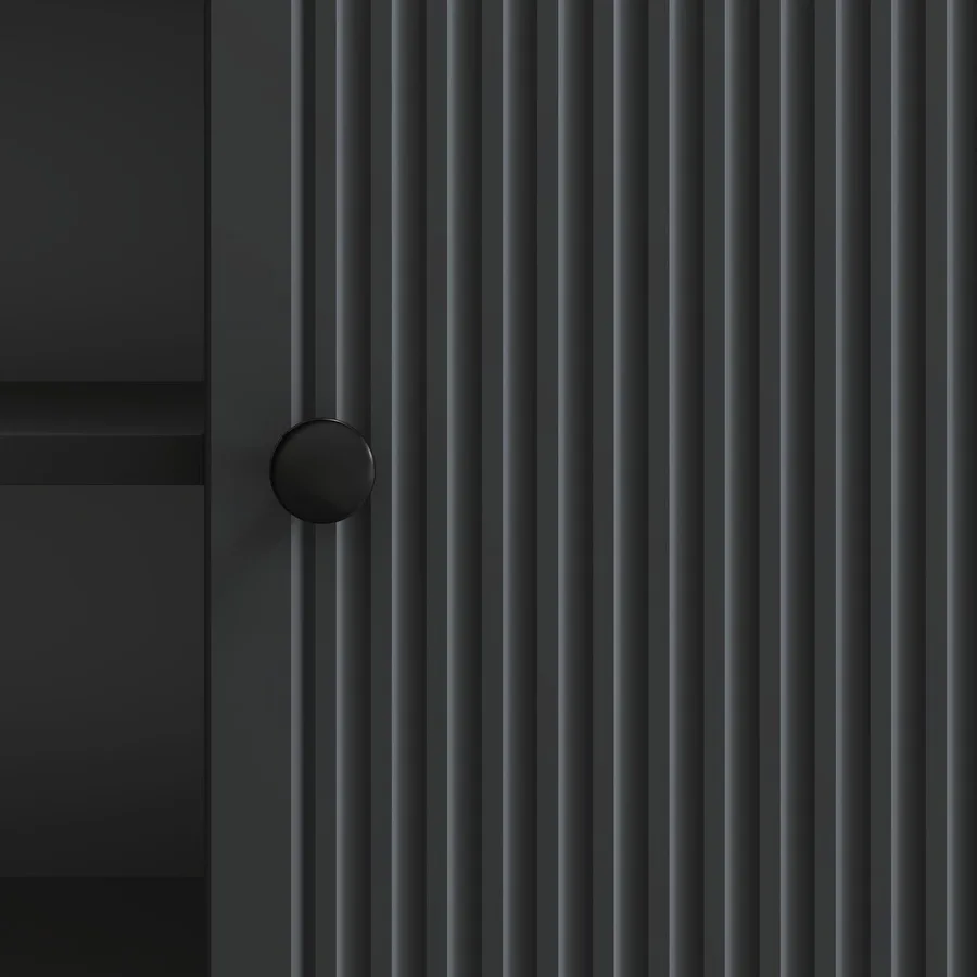 Meuble TV Noir 150 x 31 x 50 cm Bois d’ingénierie - 8