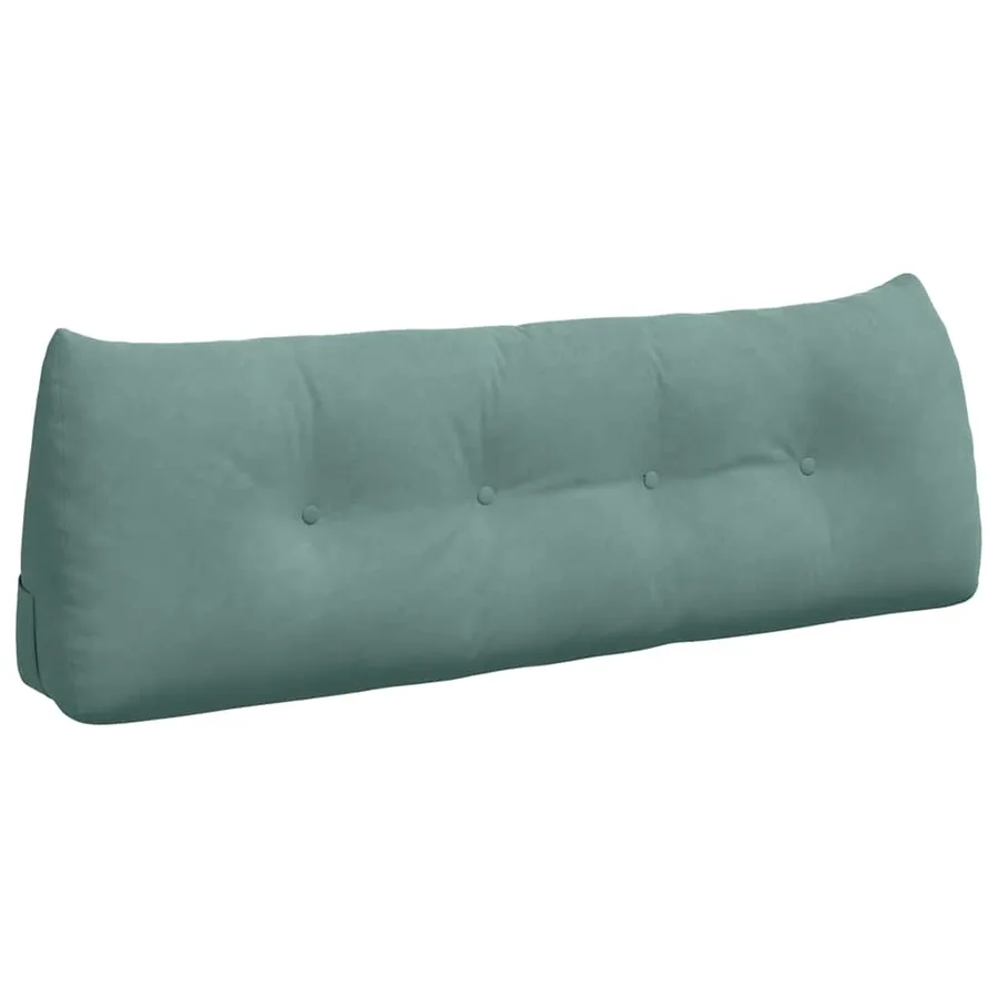 Coussin de Dos Vert Mer 140 x 24 x 50 cm Velours - 2