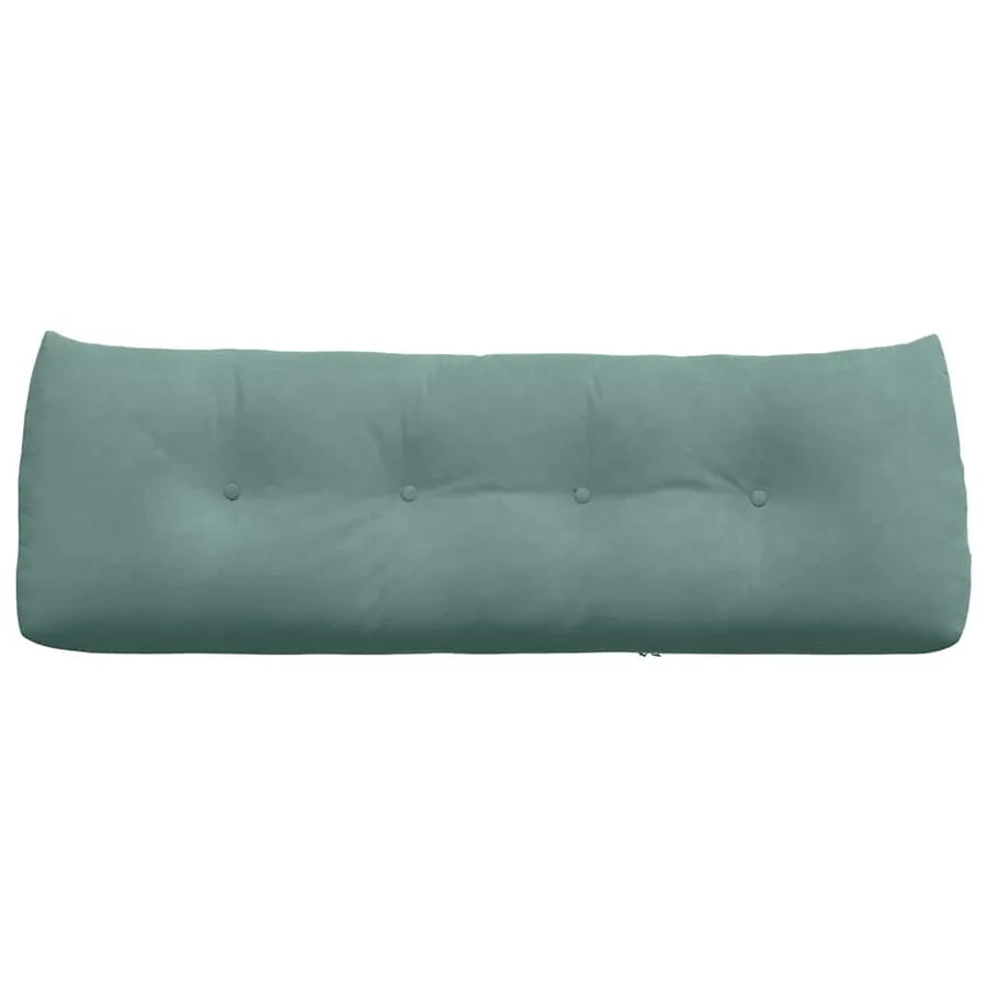 Coussin de Dos Vert Mer 140 x 24 x 50 cm Velours - 6